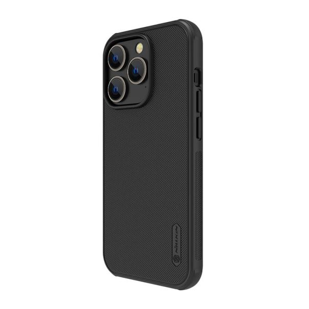 NILLKIN Maska Super Frost Pro za iPhone 14 Pro, crna - F103291