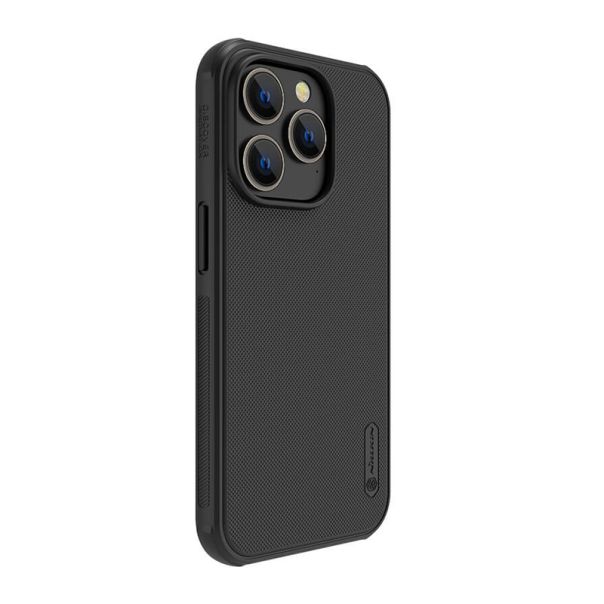 NILLKIN Maska Super Frost Pro za iPhone 14 Pro, crna - F103291