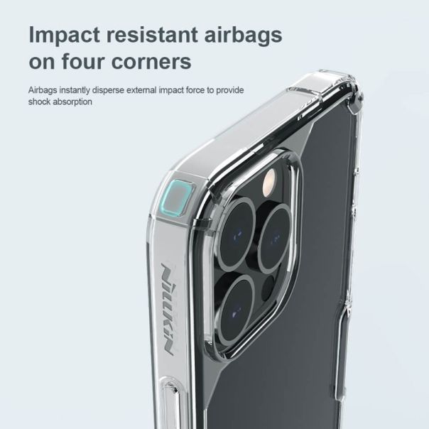 NILLKIN Maska Nature Pro za iPhone 14 Pro Max, bela - F103298