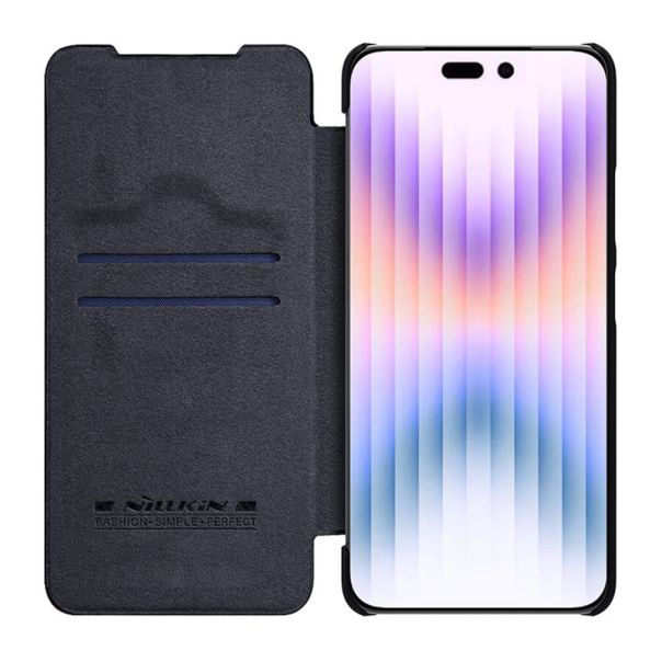 NILLKIN Maska Qin Pro za iPhone 14 Pro Max, crna - F103299