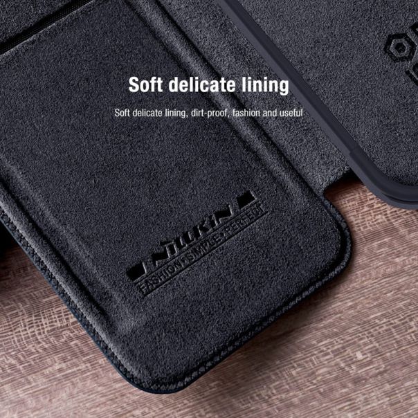 NILLKIN Maska Qin Pro za iPhone 14 Pro Max, crna - F103299