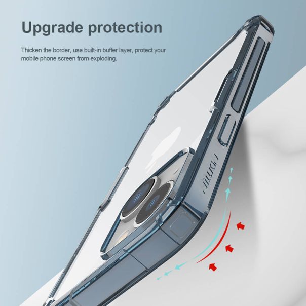 NILLKIN Maska Nature Pro za iPhone 14 Plus, plava - F103620