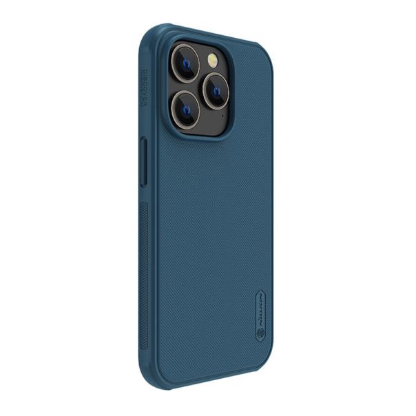 NILLKIN Maska Super Frost Pro za iPhone 14 Pro, plava - F103626