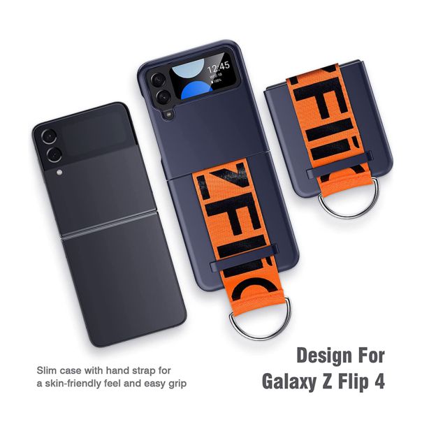 Futrola Ring Wrap za Samsung F721B Galaxy Z Flip 4 5G, plava - F104905