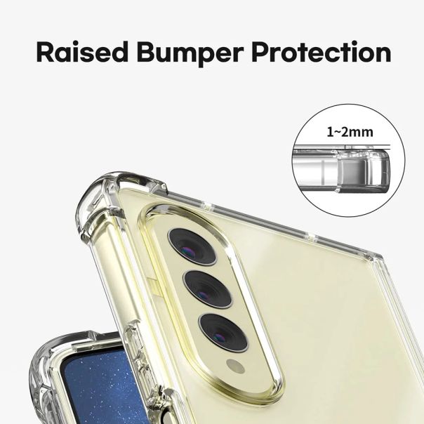 Futrola Flip Safe za Samsung F936B Galaxy Z Fold 4 5G, providna - F104935