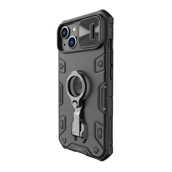 NILLKIN Maska Cam Shield Armor Pro za iPhone 14, crna - F105461