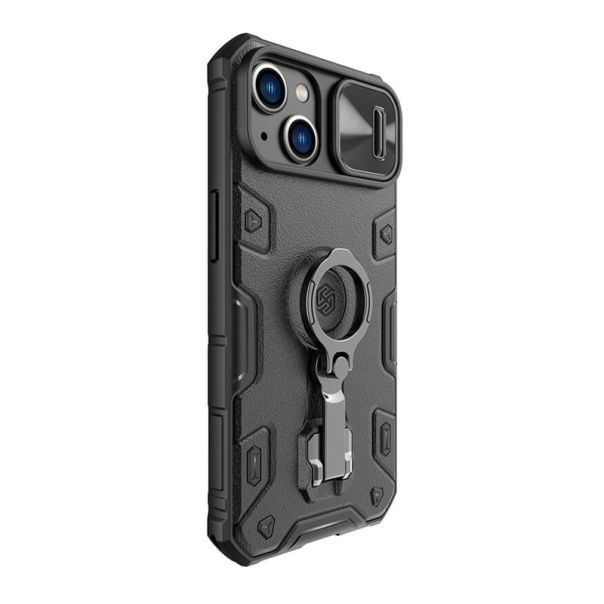NILLKIN Maska Cam Shield Armor Pro za iPhone 14, crna - F105461