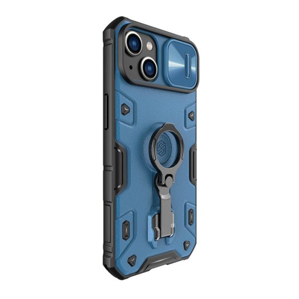 NILLKIN Maska Cam Shield Armor Pro za iPhone 14, plava - F105462
