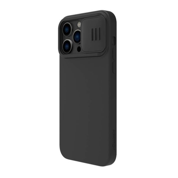 NILLKIN Maska Cam Shield Silky za iPhone 14 Pro Max, crna - F105516