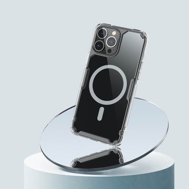 NILLKIN Maska Nature Pro Magnetic za iPhone 14 Pro, providna - F105523