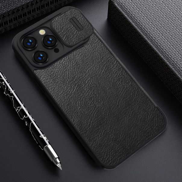 NILLKIN Maska Qin Pro za iPhone 14 Pro, crna - F105537