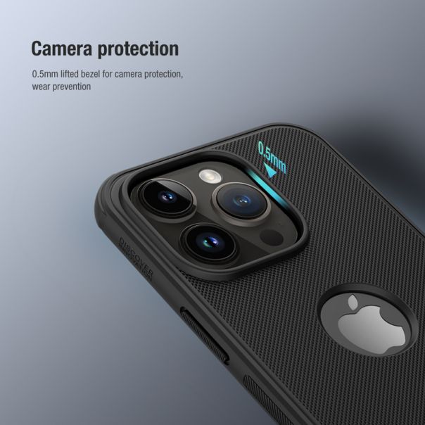 NILLKIN Maska Super Frost Pro za iPhone 14 Pro, crna - F105549