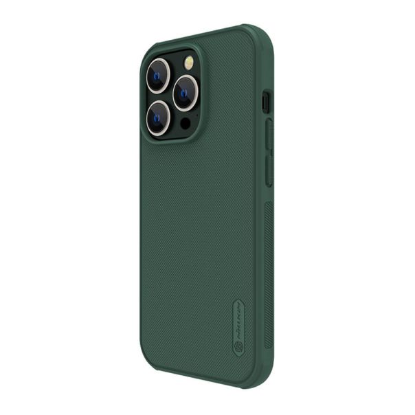 NILLKIN Maska Super Frost Pro za iPhone 14 Pro, zelena - F105553