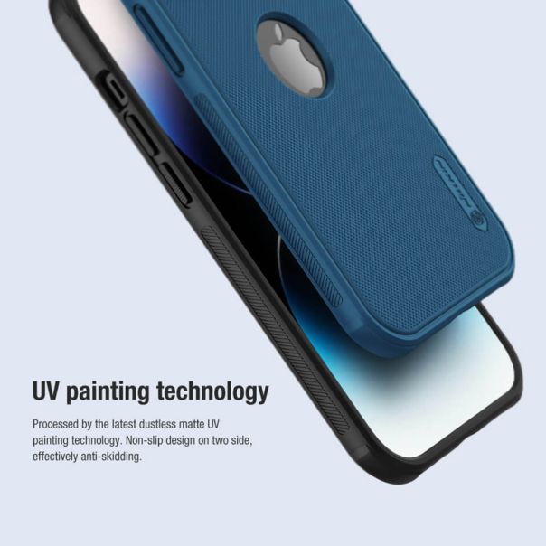 NILLKIN Maska Super Frost Pro za iPhone 14 Pro Max, plava - F105557