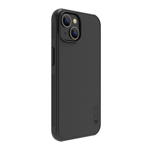 NILLKIN Maska Super Frost Pro Magnetic za iPhone 14, crna - F105559