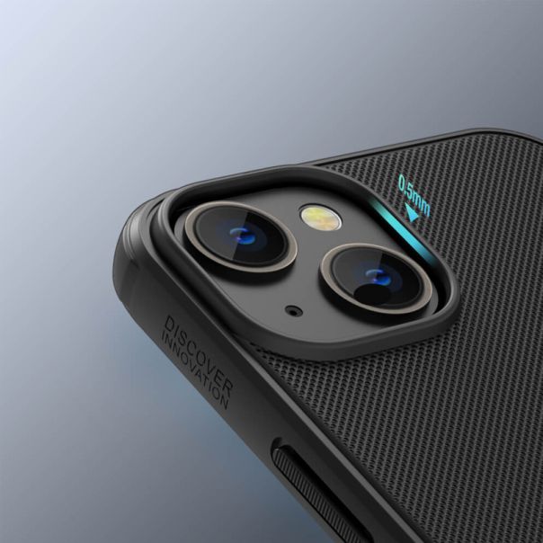 NILLKIN Maska Super Frost Pro Magnetic za iPhone 14, crna - F105559