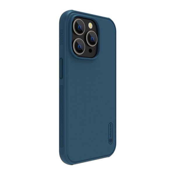 NILLKIN Maska Super Frost Pro Magnetic za iPhone 14 Pro Max, plava - F105566