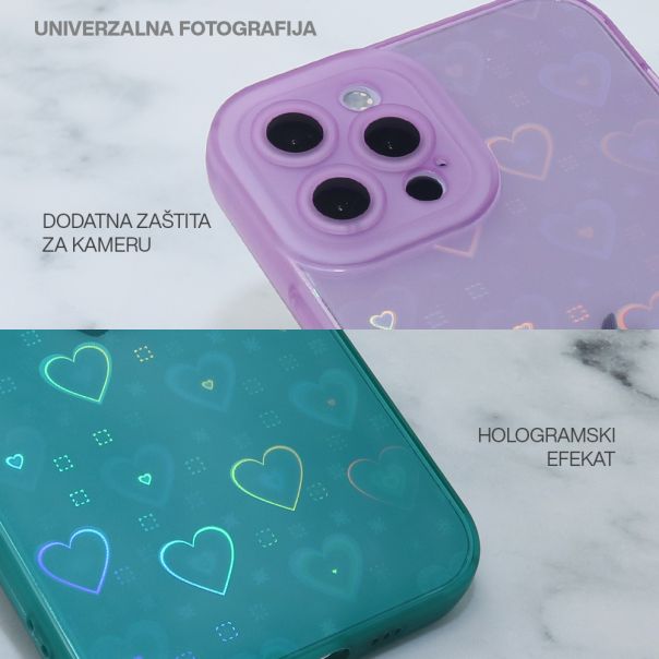 Futrola Heart Color za iPhone 14 Pro Max, roze - F106553