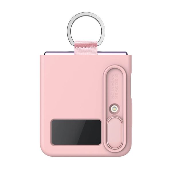 Futrola Nillkin Cam Shield Silky za Samsung F721B Galaxy Z Flip 4 5G, roze - F107339