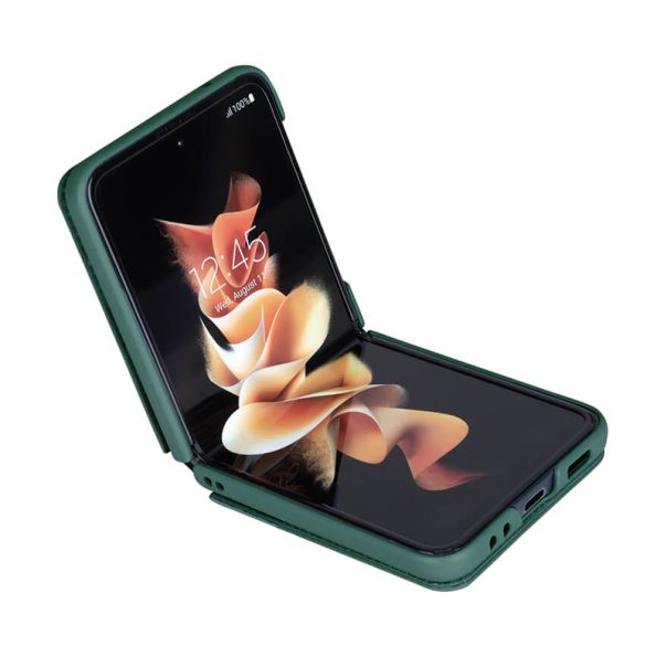 Futrola Nillkin Qin za Samsung F721B Galaxy Z Flip 4 5G, zelena - F107344