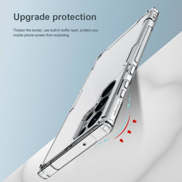 NILLKIN Maska Nature za Samsung S918B Galaxy S23 Ultra, bela - F107741