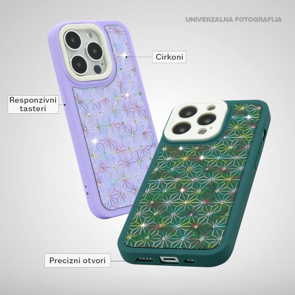 Futrola Crystal Spark za Iphone 14 Pro, plava - F108086