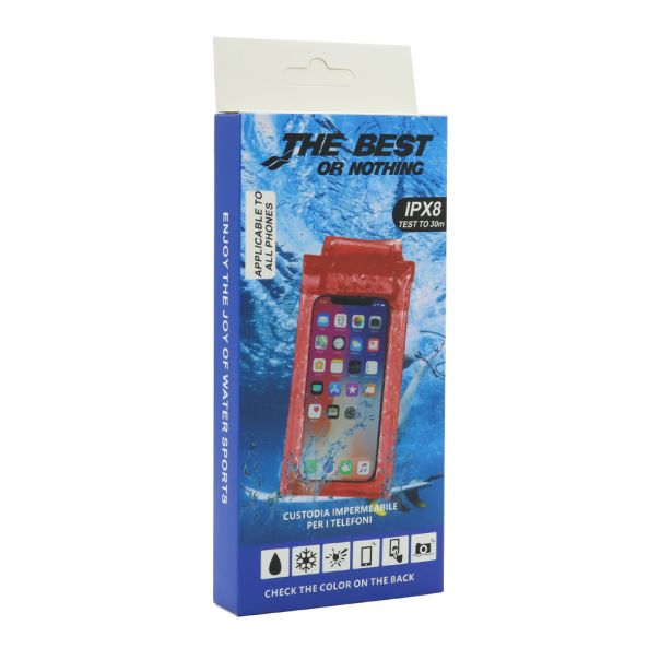 Vodootporna futrola Bikini, crvena - F109449