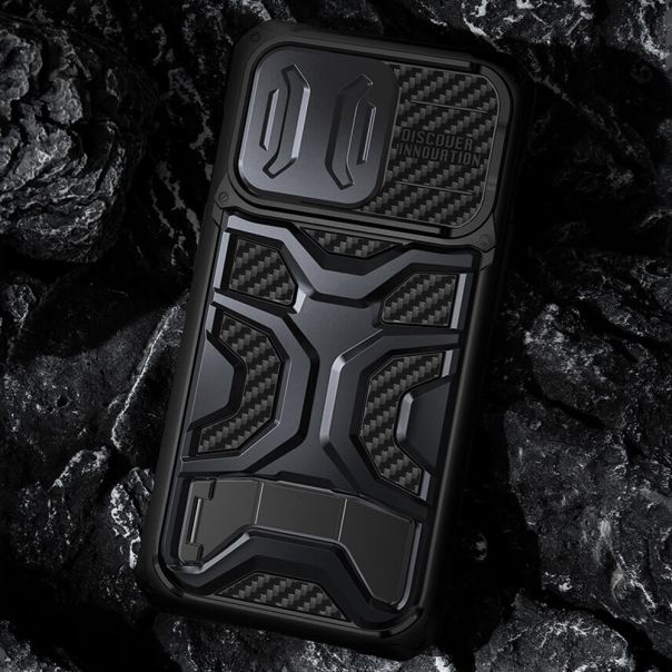 NILLKIN Maska Adventurer Pro za iPhone 14 Pro Max, crna - F109792