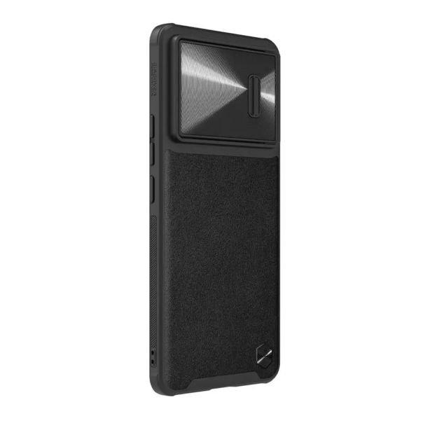 NILLKIN Maska Cam Shield Leather S za Xiaomi 13 Pro, crna - F111143