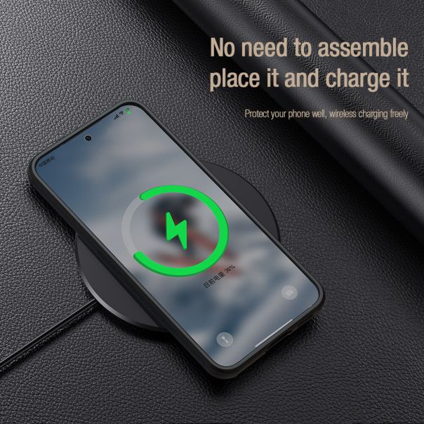 NILLKIN Maska Cam Shield Leather S za Xiaomi 13 Pro, crna - F111143