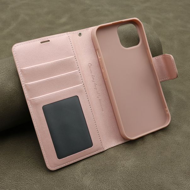 Futrola BI Fold Hanman II za iPhone 15, svetlo roza - F111316