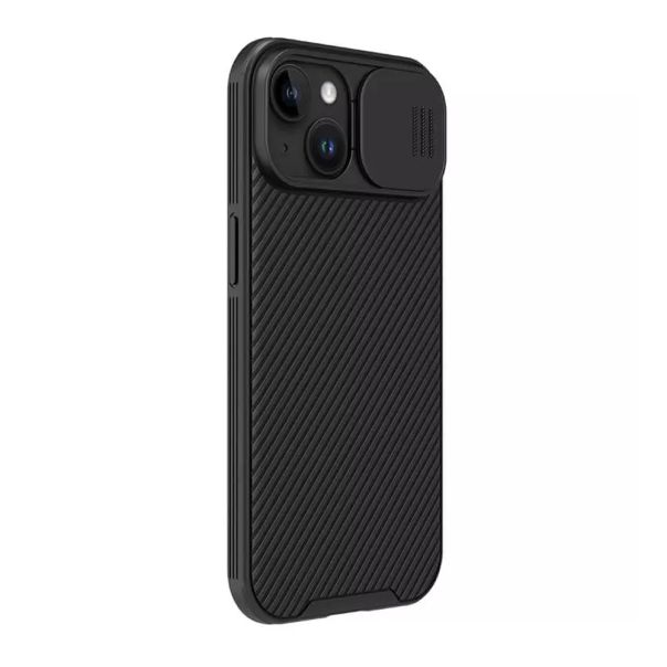 NILLKIN Maska Cam Shield Pro za iPhone 15 Plus, crna - F111586