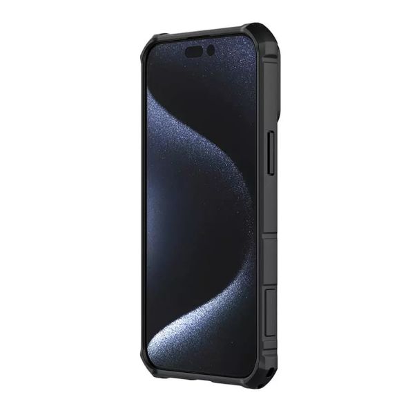 NILLKIN Maska Cam Shield Armor Pro za iPhone 15 Pro, crna - F111604