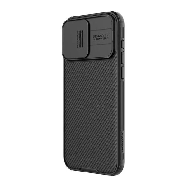 NILLKIN Maska Cam Shield Pro za iPhone 15 Pro, crna - F111625