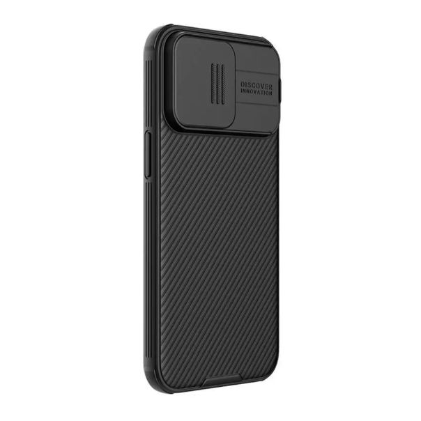 NILLKIN Maska Cam Shield Pro za iPhone 15 Pro, crna - F111625