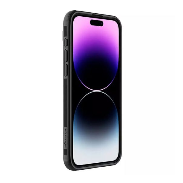 NILLKIN Maska Cam Shield Pro za iPhone 15 Pro, crna - F111625