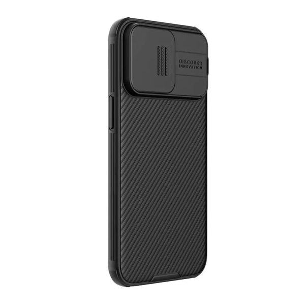 NILLKIN Maska Cam Shield Pro za iPhone 15 Pro Max, crna - F111628