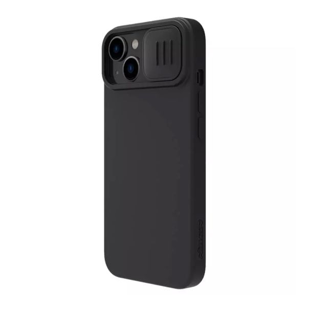 NILLKIN Maska Cam Shield Silky za iPhone 15, crna - F111629
