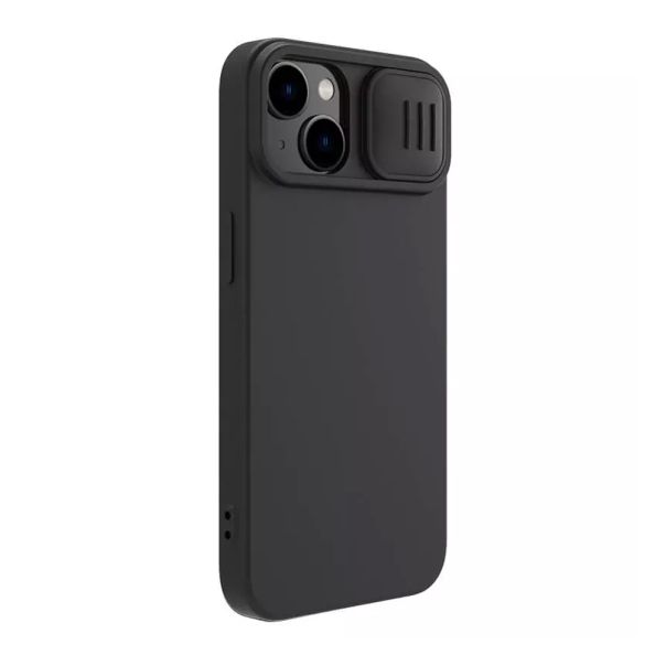 NILLKIN Maska Cam Shield Silky za iPhone 15, crna - F111629