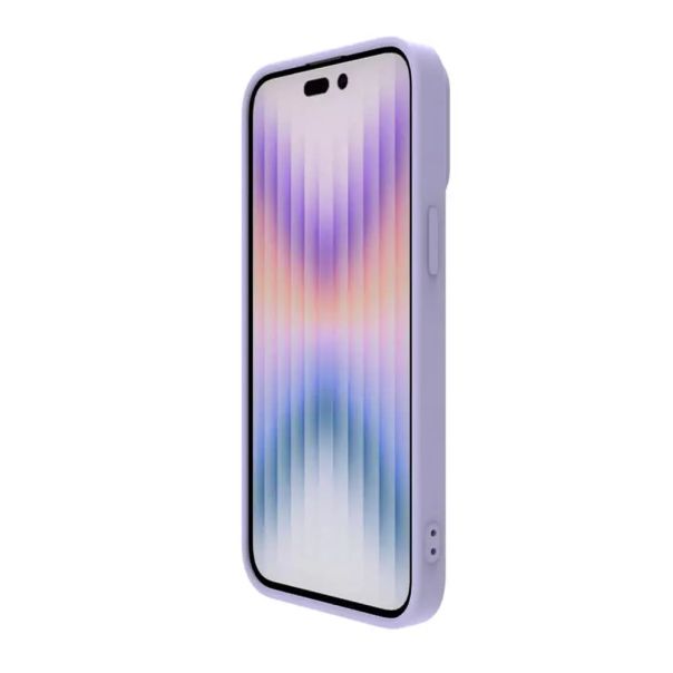 NILLKIN Maska Cam Shield Silky za iPhone 15 Pro, ljubičasta - F111634