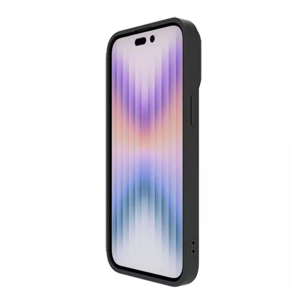 NILLKIN Maska Cam Shield Silky za iPhone 15 Pro Max, crna - F111635