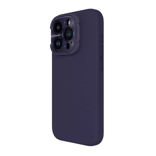 NILLKIN Maska Lens Wing Magnetic za iPhone 15 Pro, ljubičasta - F111638