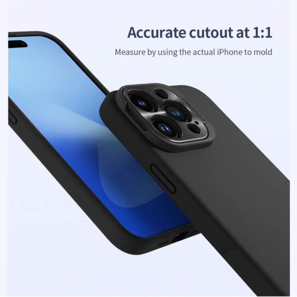 NILLKIN Maska Lens Wing Magnetic za iPhone 15 Pro Max, ljubičasta - F111642