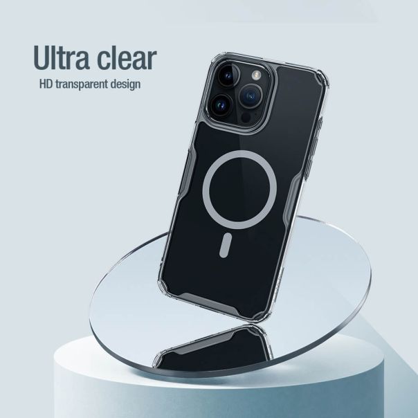 NILLKIN Maska Nature Pro Magnetic za iPhone 15 Pro Max, plava - F111649