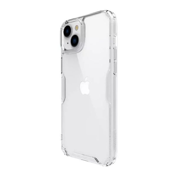 NILLKIN Maska Nature Pro za iPhone 15 Plus, bela - F111653