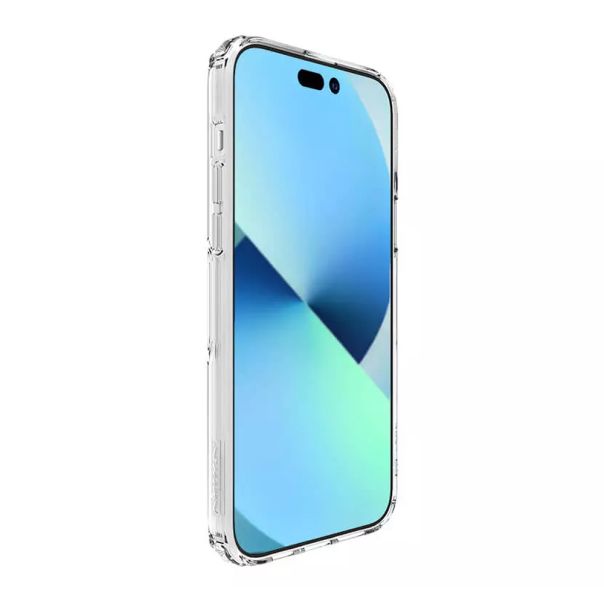 NILLKIN Maska Nature Pro za iPhone 15 Plus, bela - F111653