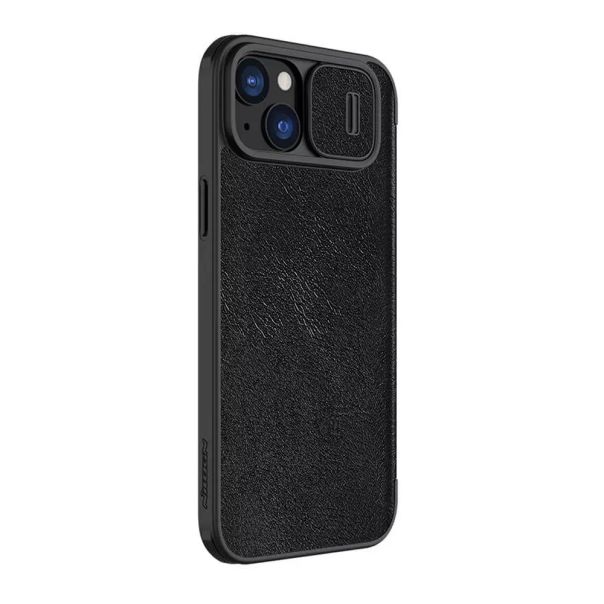 NILLKIN Maska Qin Pro za iPhone 15, crna - F111659