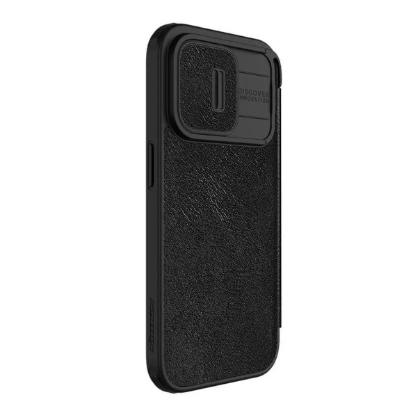 NILLKIN Maska Qin Pro za iPhone 15 Pro Max, crna - F111666