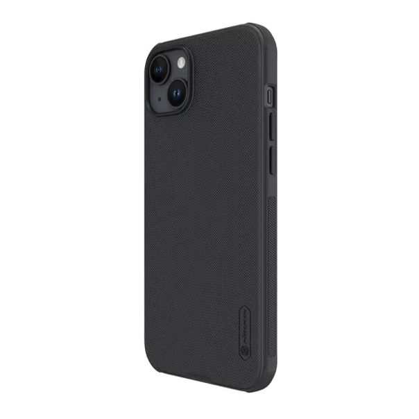 NILLKIN Maska Super Frost Pro Magnetic za iPhone 15 Plus, crna - F111669