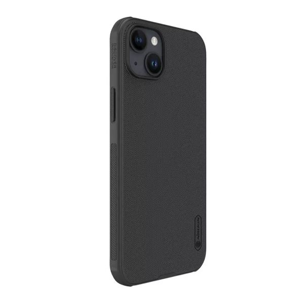NILLKIN Maska Super Frost Pro Magnetic za iPhone 15 Plus, crna - F111669